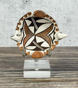 Acoma Pueblo Pottery Bird Ashtray