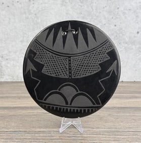 Teresita Naranjo Santa Clara Pueblo Wall Plate