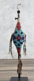Native American Indian Beaded Fetish