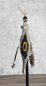 Native American Indian Beaded Fetish