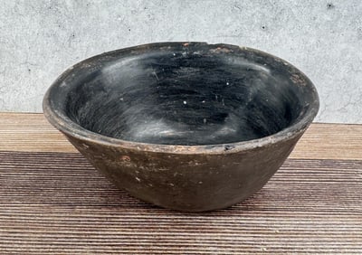 Antique San Juan Pueblo Pottery Bowl