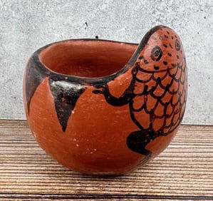 Maricopa Frog Effigy Pot