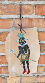 B Florio Hopi Indian Kachina Painting