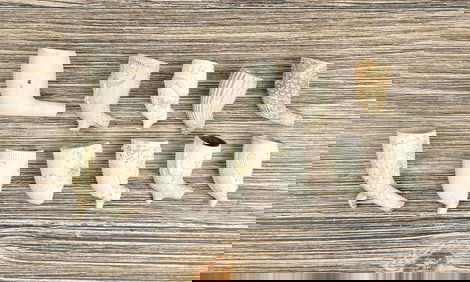 Revolutionary War Era Clay Pipes