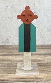 Hopi Indian Mudhead Dance Wand