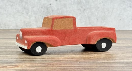 Navajo Indian Sandstone Folk Art Truck