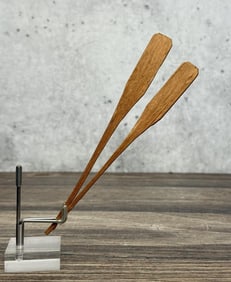 Native American Indian Miniature Canoe Paddles