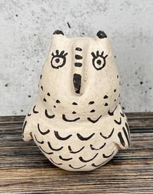 Acoma Pueblo Pottery Owl