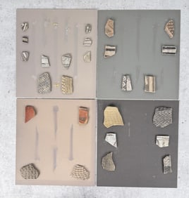 Ancient Pueblo Pottery Shard Boards