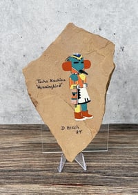 D. Beech Hopi Indian Kachina Painting