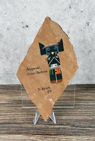 D. Beech Hopi Indian Kachina Painting