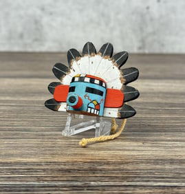 Larry Tewa Hopi Kachina Doll Head