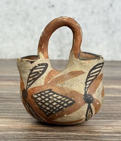 Isleta Pueblo Pottery Wedding Vase