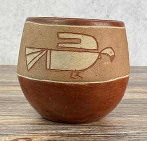 San Juan Pueblo Pottery Bird Bowl