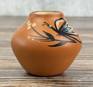 Hopi Toad Indian Seed Pot