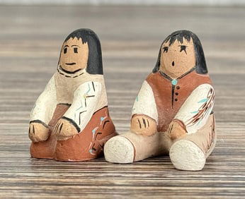 Cochiti Pueblo Pottery Figures