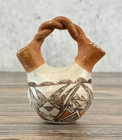Acoma Pueblo Pottery Wedding Vase
