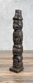 Resin Northwest Coast Indian Totem Pole