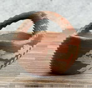 Santa Clara Pueblo Pottery Basket