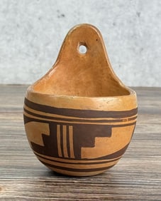 Annette Silas Hopi Indian Pottery Wall Pocket