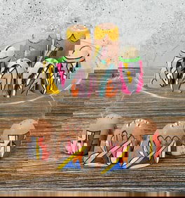 Collection of Jemez Pueblo Salt and Pepper Shakers