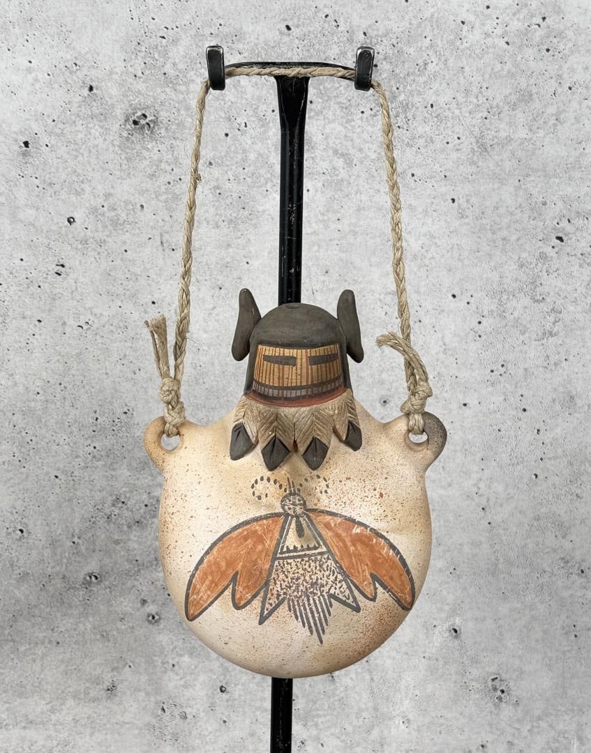 Michael Kanteena Laguna Pueblo Pottery Canteen (1 of 3)