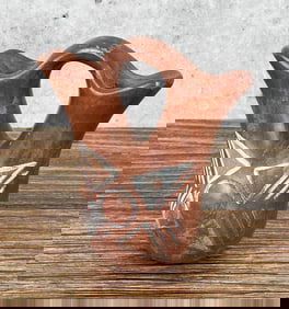 Santa Clara Pueblo Pottery Wedding Vase