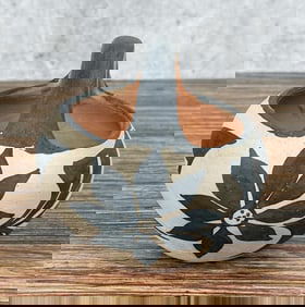 Santo Domingo Pueblo Pottery Basket