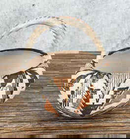 Acoma Pueblo Pottery Basket