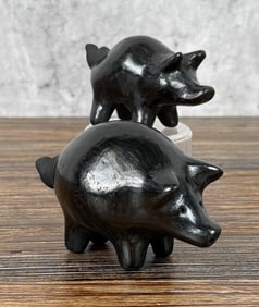 Paul & Dorothy Gutierrez Santa Clara Pueblo Pigs