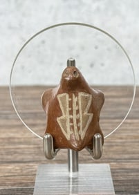 Santa Clara Pueblo Pottery Turtle