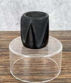 Santa Clara Pueblo Pottery Toothpick Holder