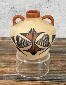 Laguna Pueblo Pottery Canteen