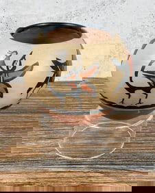 Paulita Pacheco Santo Domingo Pueblo Bird Pot