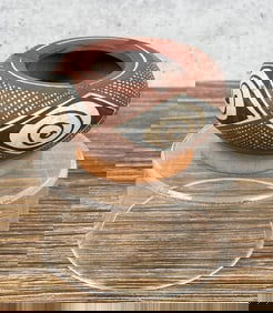 Pueblo Pottery Ashtray