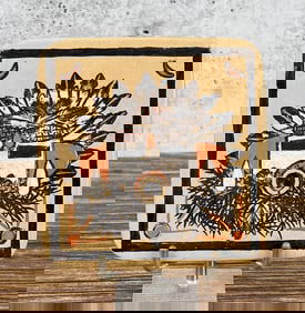 Hopi Pottery Kachina Plaque