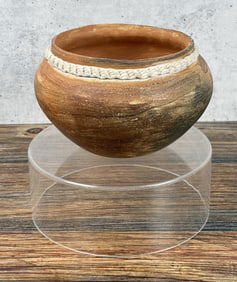 Pre Columbian Mississippian Pie Crust Bowl