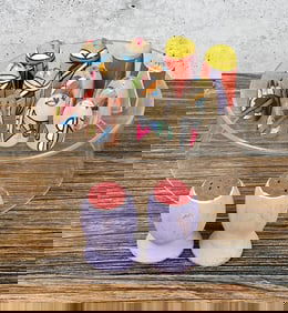 Collection of Jemez Pueblo Salt and Pepper Shakers