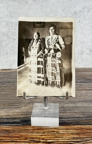 Bird Above Montana Native American Indian Postcard