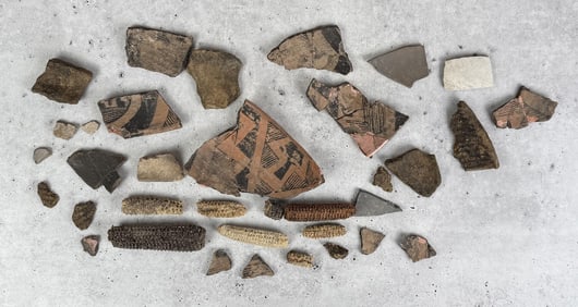 Ancient Anasazi Pottery Shards