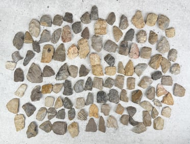 Ancient Native American Indian Arrowheads Tools
