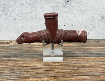 Scioto Ohio Native American Indian Carved Pipe