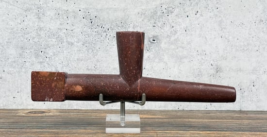 Native American Indian Catlinite Peace Pipe Bowl