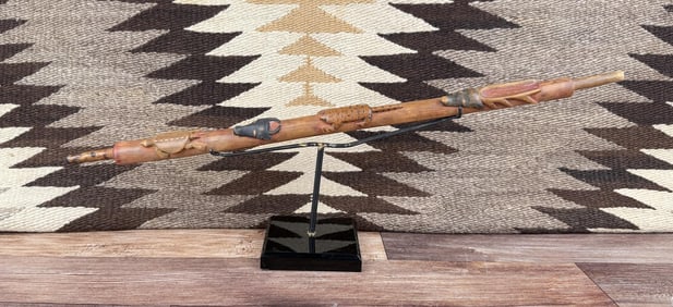 Standing Rock Sioux Indian Effigy Peace Pipe