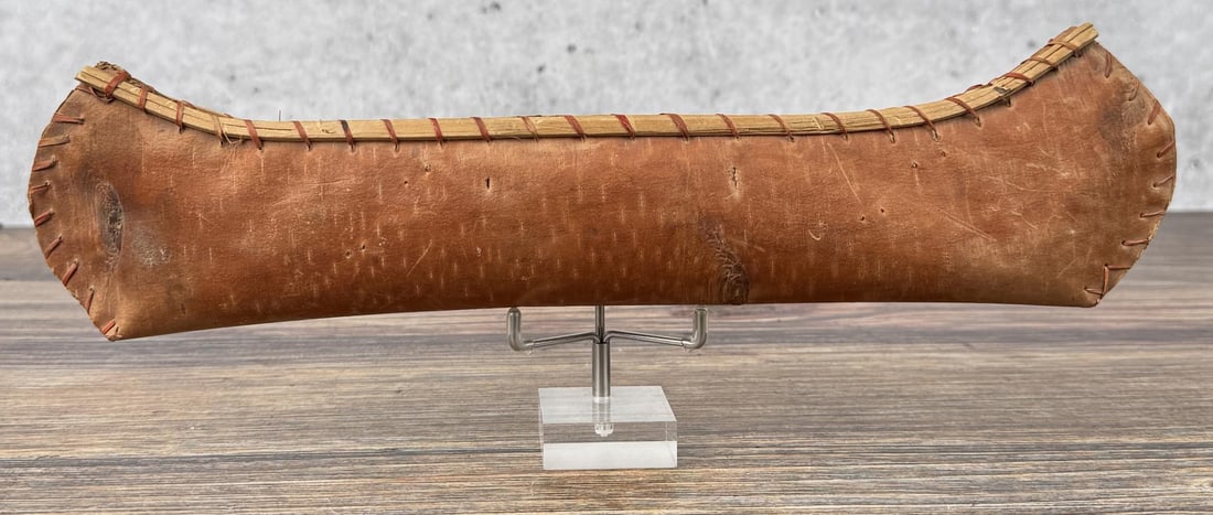 Ojibwe Native American Indian Bark Canoe (1 of 5)