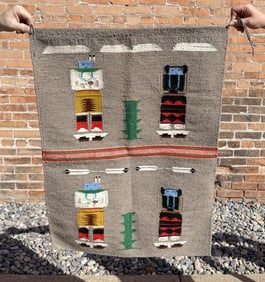 Navajo Indian Yei Rug