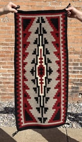 Navajo Indian Ganado Runner Rug