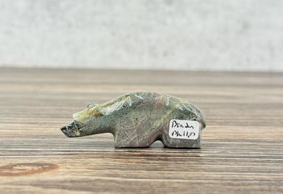 Brandon Phillips Zuni Carved Bear Fetish