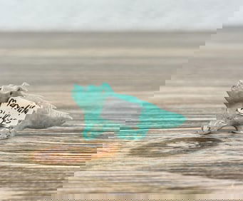 Marvelita Phillips Turquoise Zuni Fox Fetish