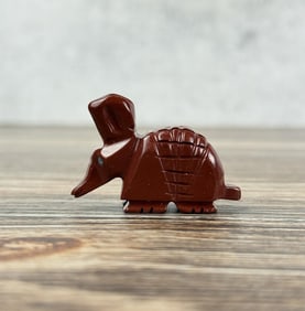 Zuni Carved Pipestone Armadillo Fetish